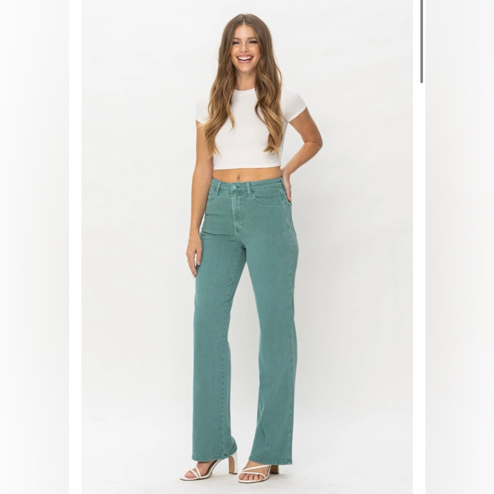 Judy Blue Garment Dyed Jeans - Picture 4 of 13